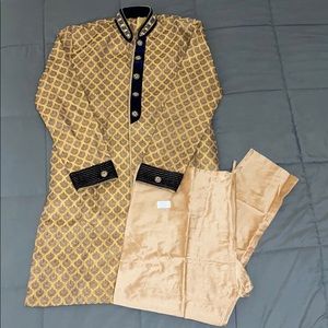 Traditional Indian attire (sherwani)